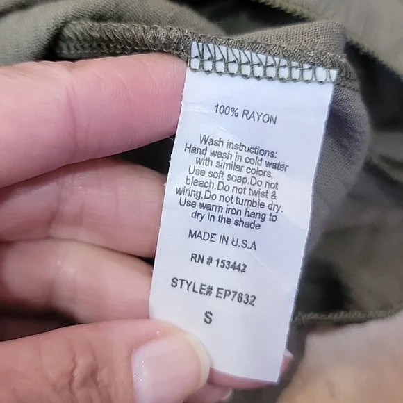 Windsor Olive Green Romper - Picture 12 of 12